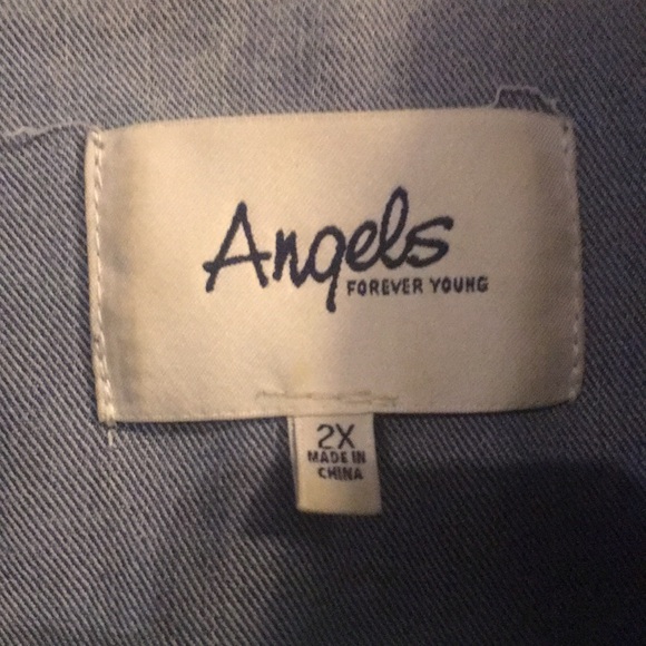 Embroidered Light Denim Jacket - Picture 3 of 5